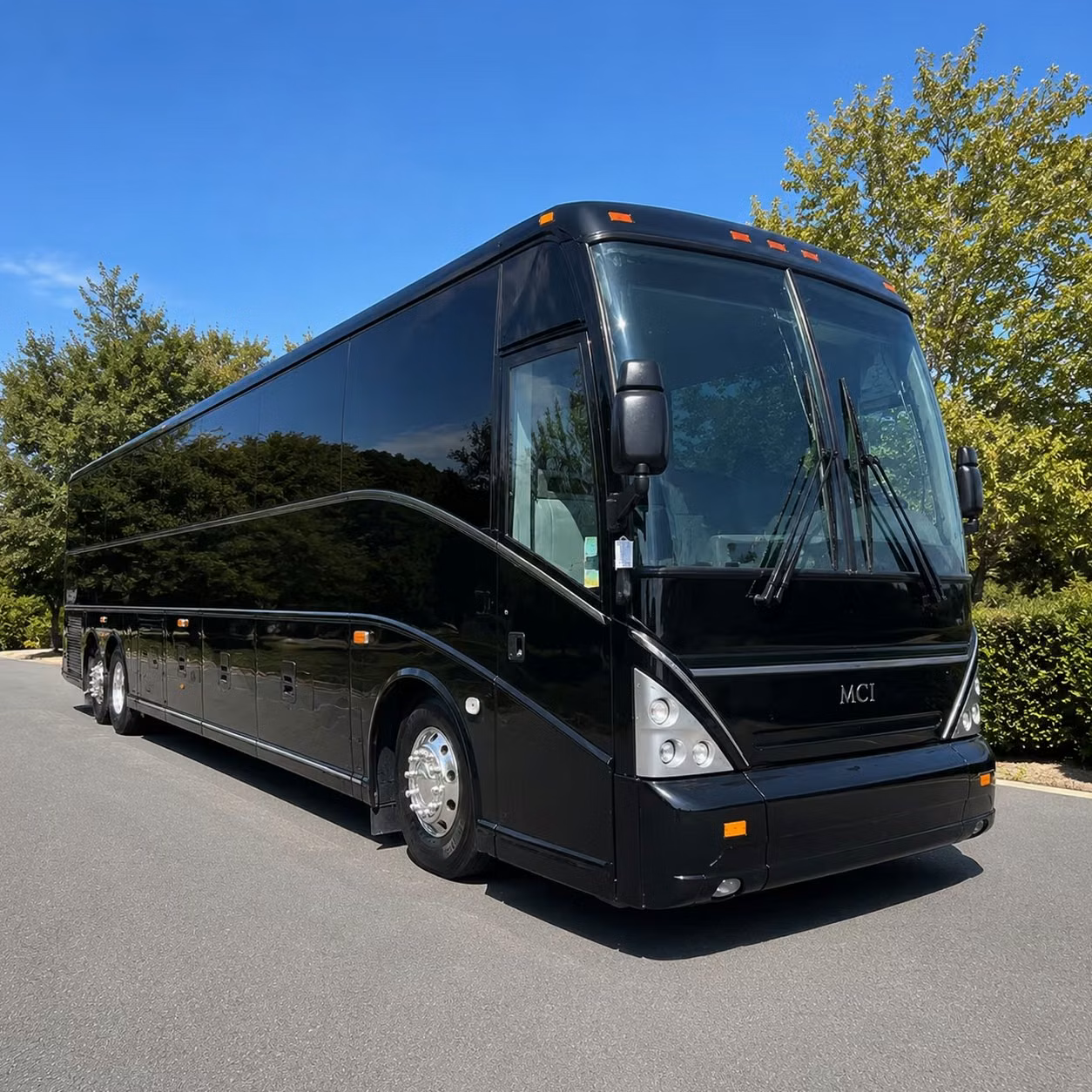 56 passenger charter bus