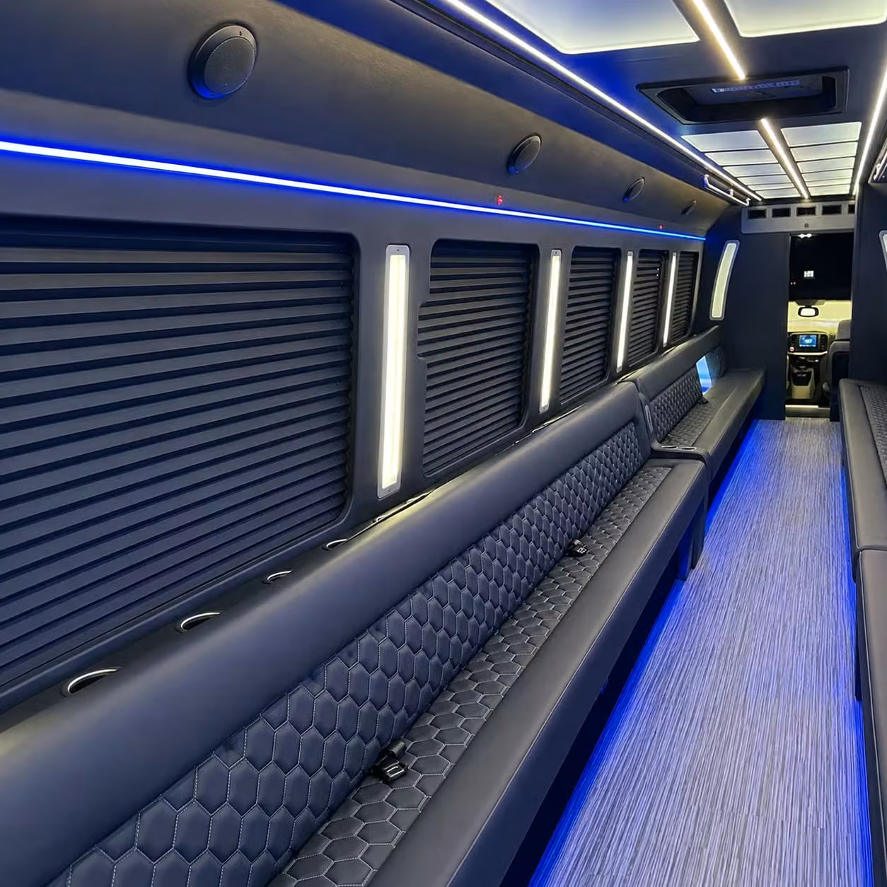 party buses for edison high school and j p stevens prom nights