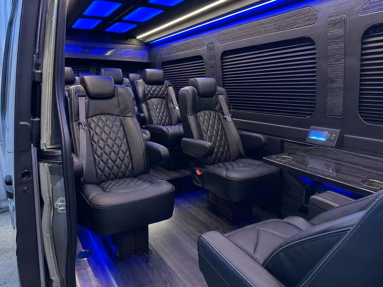 sprinter van transportation for groups and events across edison