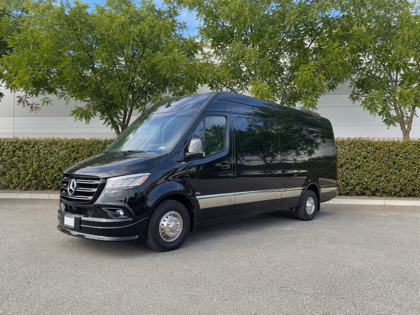 sprinter van with driver